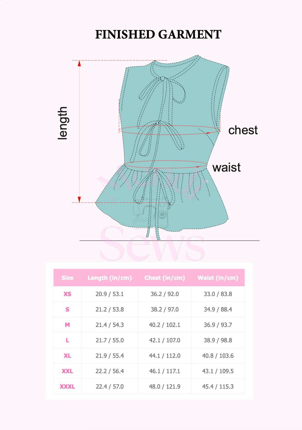 Lily Top - Free Digital Sewing Pattern