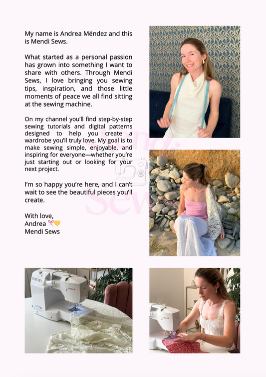 Julie Top - Free Digital Sewing Pattern