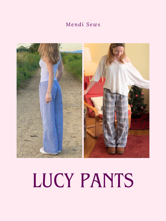 Lucy Pants - Free Digital Sewing Pattern
