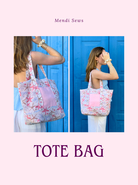 Tote Bag - Free Digital Sewing Pattern